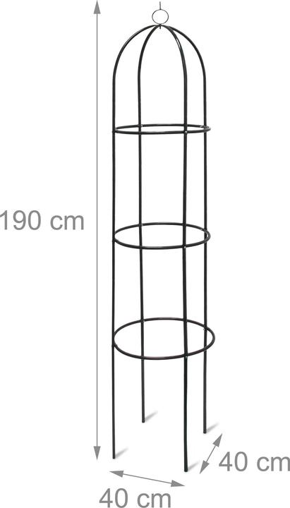 Actual product image Relaxdays Rankobelisk (40 cm, 40 cm)