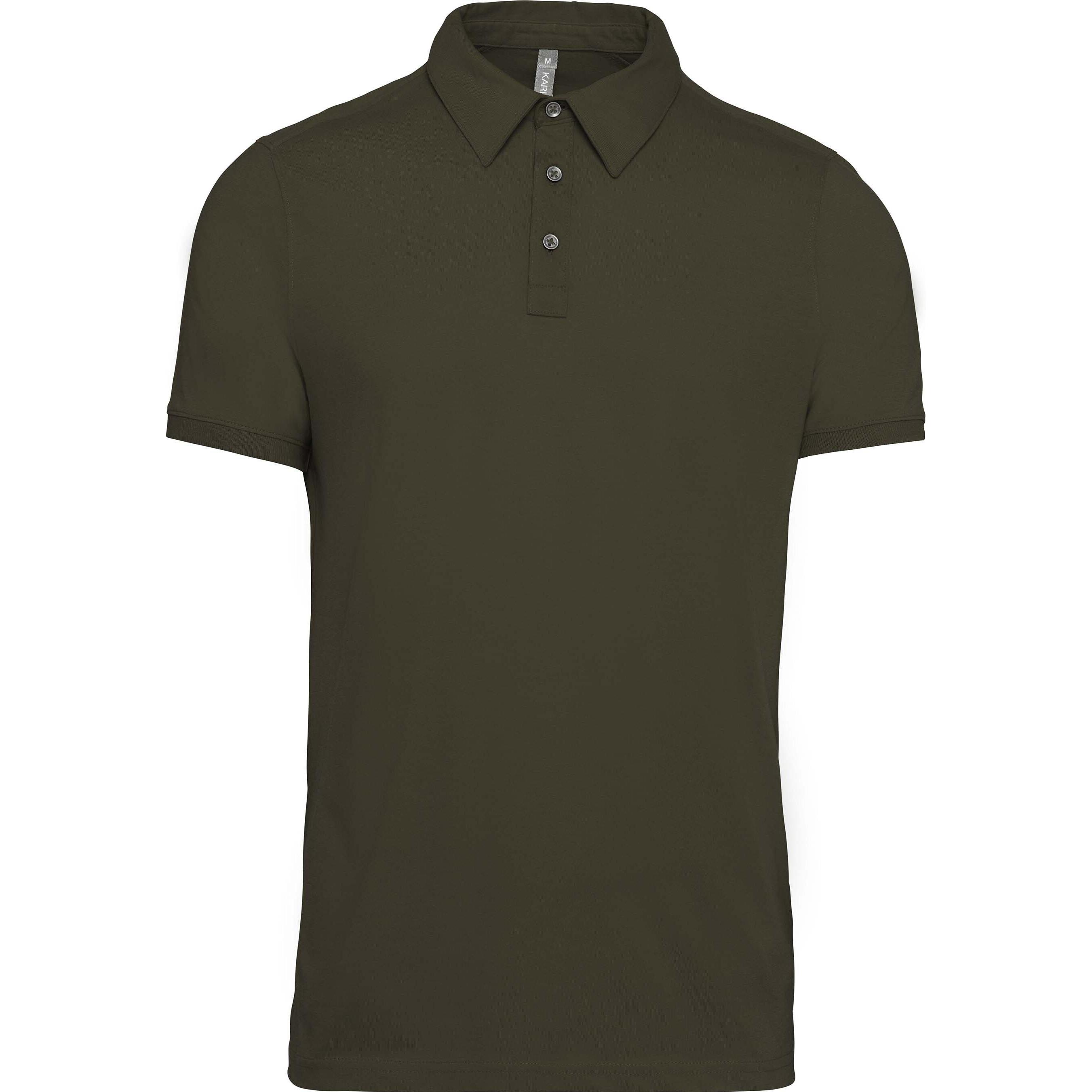 Kariban, Herren, Shirt, Jersey, Braun, (L)