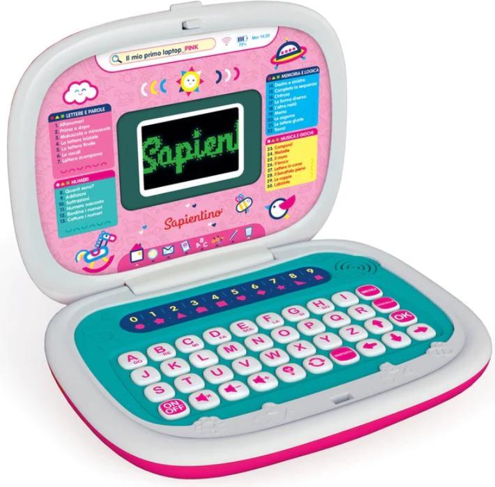 Actual product image Clementoni Sapientino - Il Mio Primo Laptop Girl (Italian)