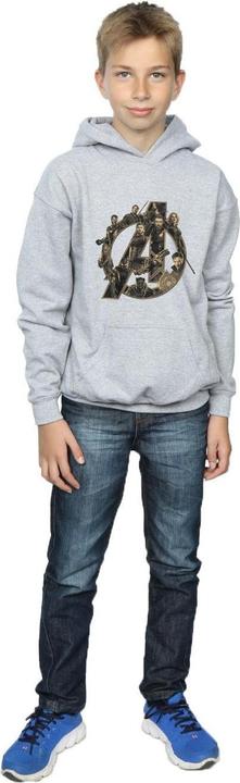 Produktbild Avengers Infinity War Logo Kapuzenpullover Jungen (140, 146)