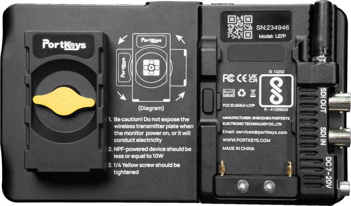 Image du produit Portkeys LS7P (7", Full HD)