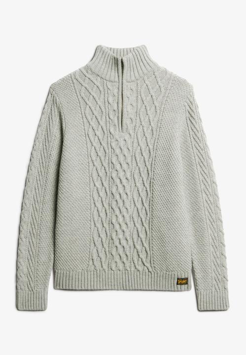 Image du produit Superdry Pull torsadé à col zippé Jacob (XXL)