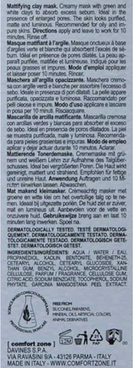 Image du produit Comfort Zone Active Pureness (60 ml)