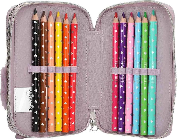Actual product image Princess Mimi Double Pencil Case PENGUIN ( 0413158 )
