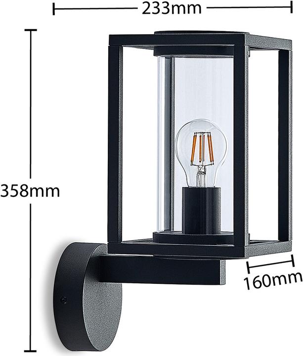 Actual product image Lucande Ferda (E27, IP44)