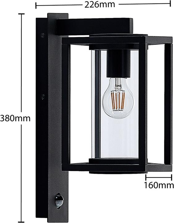 Actual product image Lucande Ferda (E27, IP44)