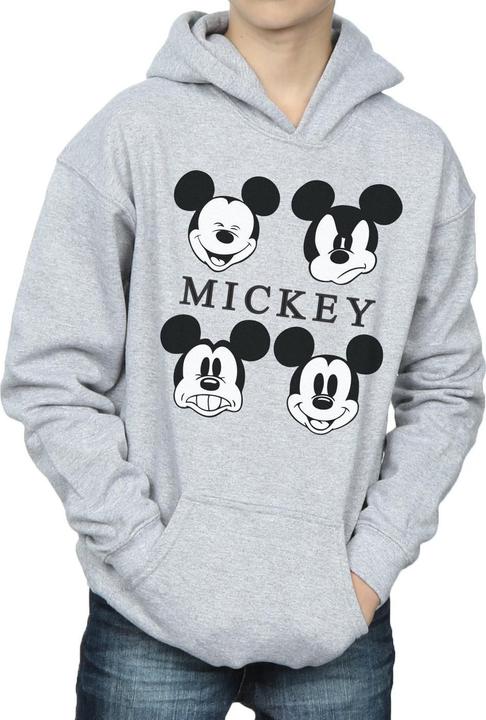 Immagine prodotto Disney Mickey Mouse Four Heads Felpa con Cappuccio Ragazzi (128)