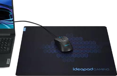 Actual product image Lenovo IdeaPad Gaming Cloth Mouse Pad L, Dark Blue (L)