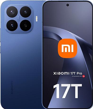 Immagine prodotto Xiaomi 17T Pro 5G Dual Sim 12GB RAM 256GB - Deep Blue (256 GB, Deep Blue, Doppia SIM, 5G)