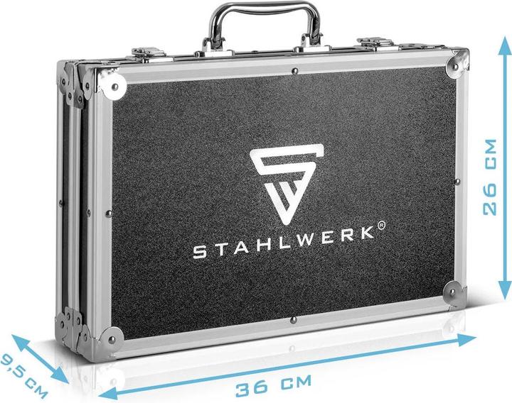 Actual product image Stahlwerk Traggelenk-Abzieher-Set 5-teilig Kugelgelenk-Ausdrücker