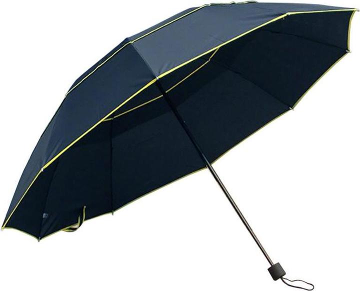 Image du produit JTI Parapluie coupe-vent, 130 cm - Bleu