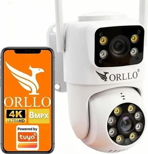 HiLook Kamera IP Kamera IP Orllo TZ19 DUAL (4MP+4MP Wi-Fi 4K AI (3840 x 2160 pixels)