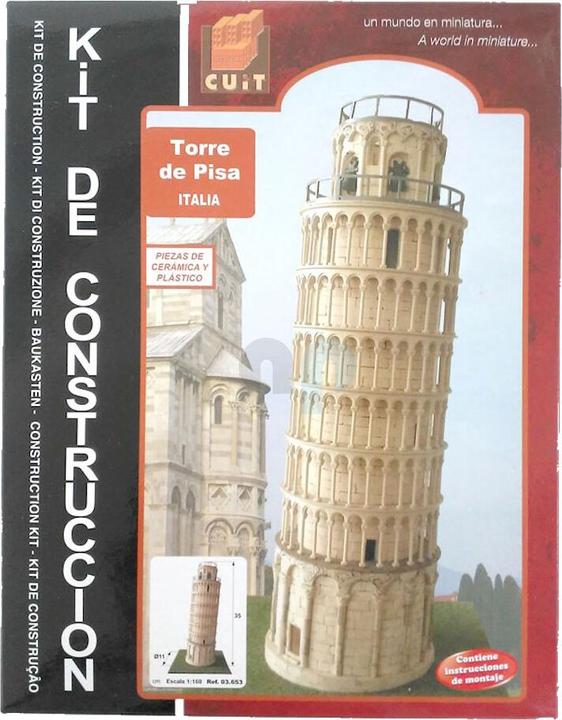 Produktbild Block Cuit. 3D Keramik-Modelbausatz -Turm von Pisa (20 x 34 x 20 cm)