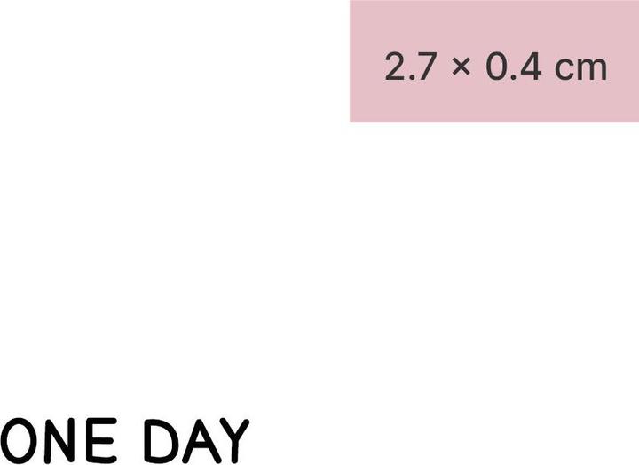 minink Temporäres Tattoo – ONE DAY