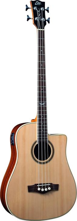 Actual product image EKO NXT B100CE Acoustic Bass Guitar (Acoustic Bass, Fingerboard made from South American Ropana wood, Mahogany back and sides, Spruce wood ceiling)