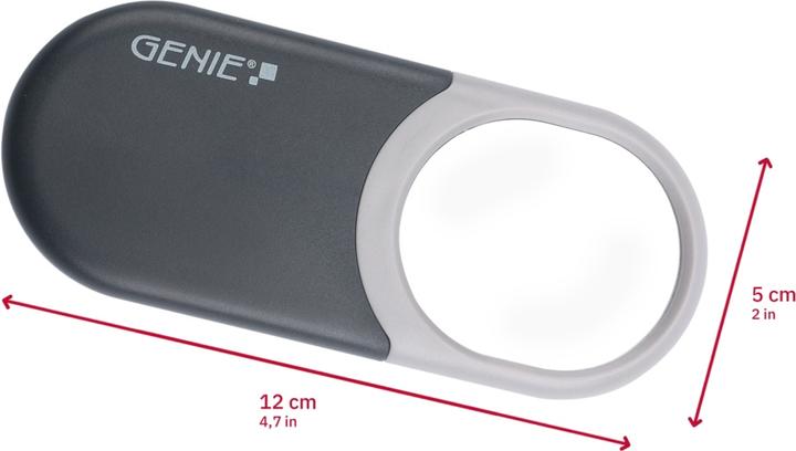 Produktbild Genie Taschenlupe MP 55, schwarz