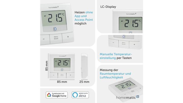 Produktbild Homematic IP Wandthermostat