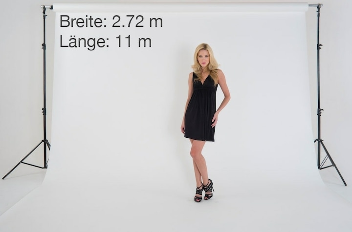 Produktbild Colorama Papier Hintergrund Rolle 2.72 x 11 m Chromagreen (272 cm)