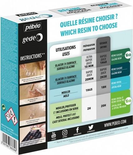 Produktbild Pebeo Gédéo Kit Kristallharz (Transparent, 300 ml)
