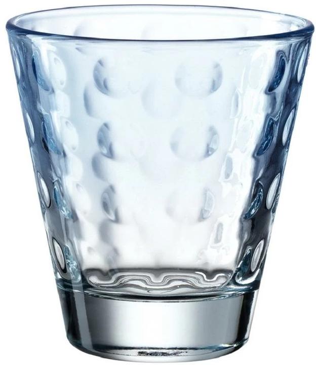 Produktbild Leonardo Trinkglas Optic Pastell 215 ml, 6 Stück, Blau (0.22 l, 6 x)