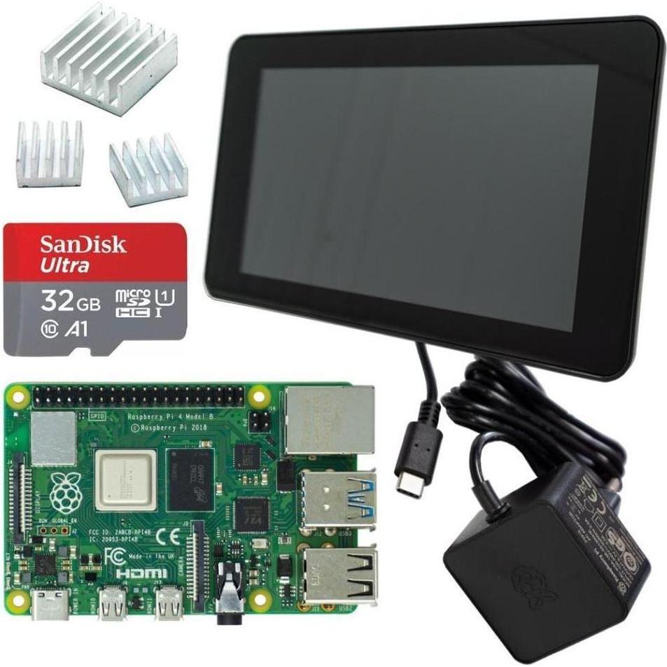 Raspberry Pi EB66719 - Bundle all-in-one 4 B 8GB, Scheda + Kit di sviluppo