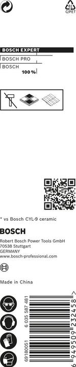 Image du produit Bosch Professional Zubehör Foret EXPERT HEX-9 HardCeramic, 10 x 90 mm (10 mm)