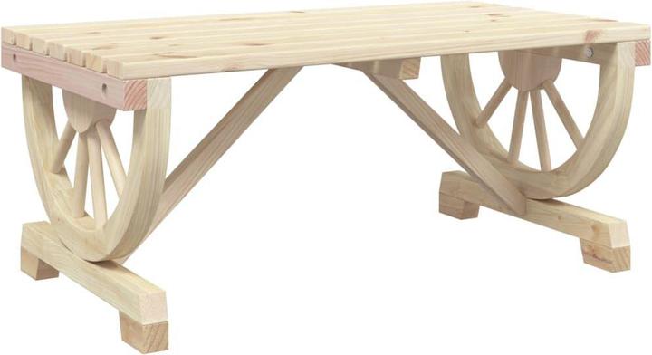 Actual product image vidaXL Garden coffee table
