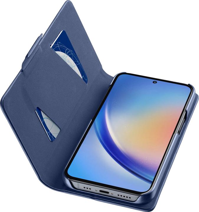 Image du produit Cellularline Book Case pour Samsung A35 5G Blue (Samsung Galaxy A35)