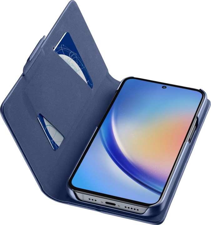 Immagine prodotto Cellularline Custodia a libro per Samsung A35 5G Blu (Samsung Galaxy A35)
