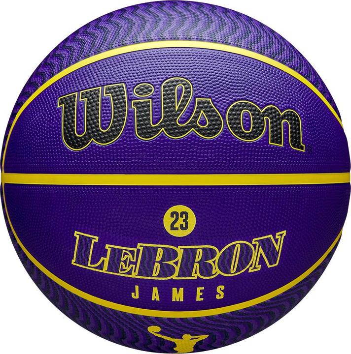 Wilson Nba Player Icon Outdoor Basketball Lebron Ne (7)
