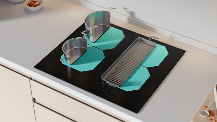 Actual product image Etna KIF5462ZT (59 cm, Induction hob)