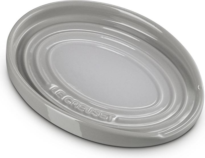 Produktbild Le Creuset Löffelablage Oval Perlgrau