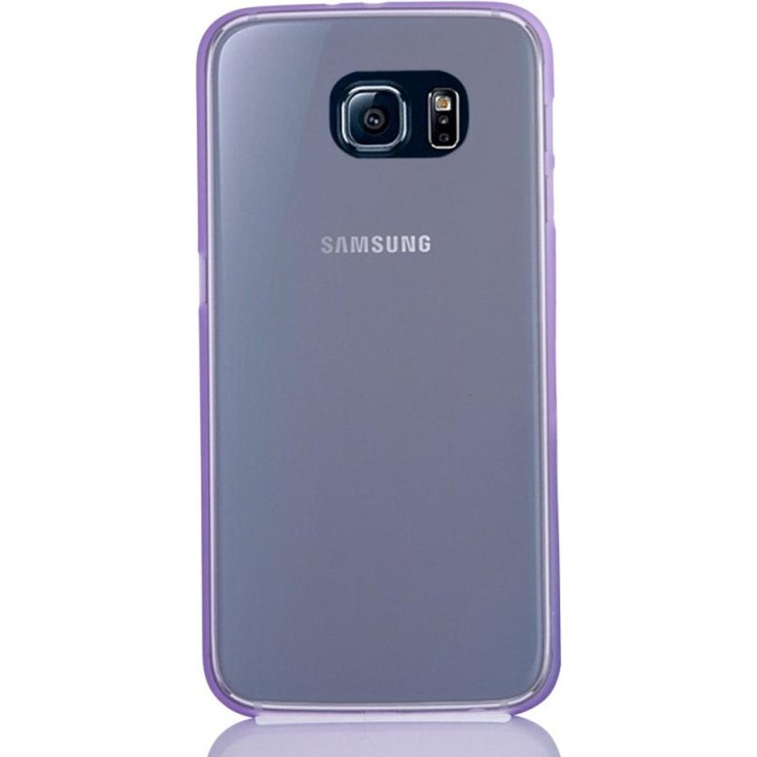 Thumbnail - König Design Schutzhülle Case Ultra Dünn 0,3mm für Handy Samsung Galaxy S6 Lila / Violett (Samsung Galaxy S6), Smartphon...
