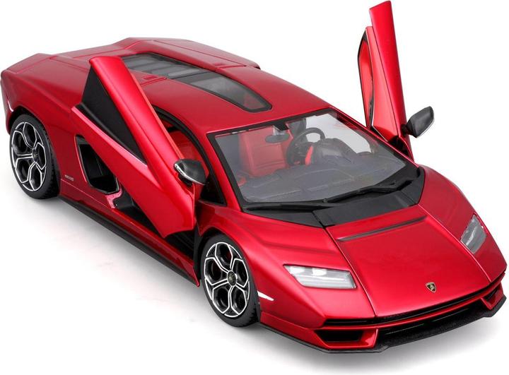 Productafbeelding Bburago Lamborghini Countach LPI 800-4 1/24 rood