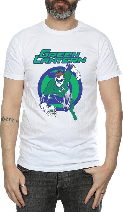 Actual product image Mens Green Lantern Leap T-Shirt (L)