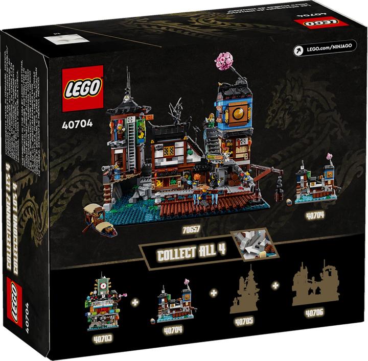 Image du produit LEGO Micro-modèle Ninjago du port NINJAGO (40704, LEGO Ninjago)