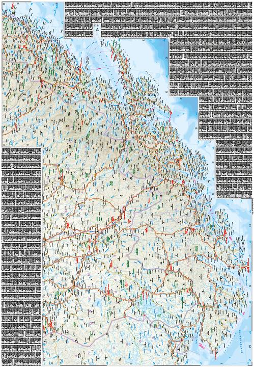 Produktbild Landkarte Finnland und Nordskandinavien 1 : 875 000 875000