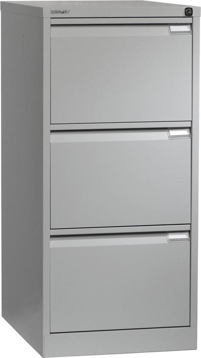 Actual product image Bisley Single-tray suspension file cabinet with 3 drawers (62 x 41.5 x 101.5 cm)