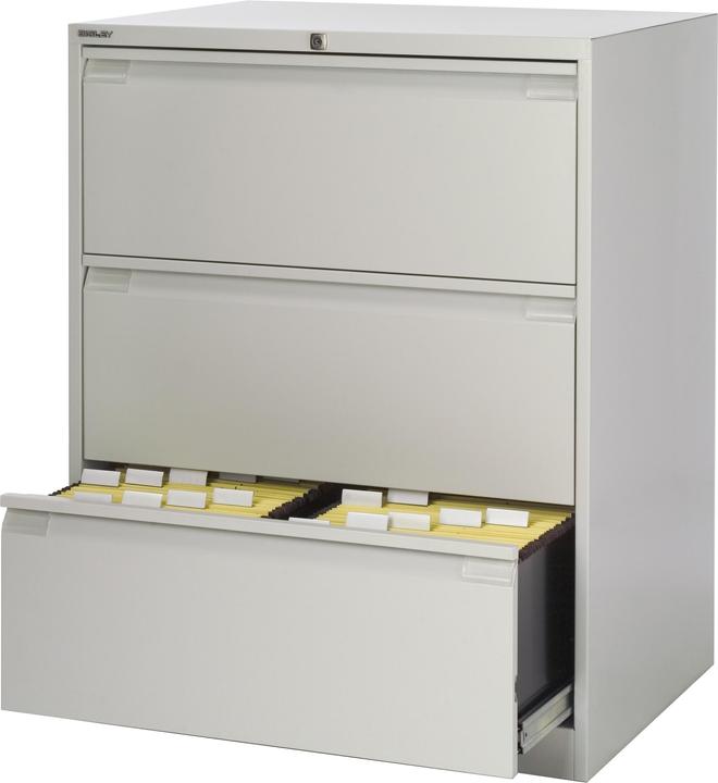 Actual product image Bisley Double-row suspension filing cabinet with 3 drawers (62 x 80 x 101.5 cm)