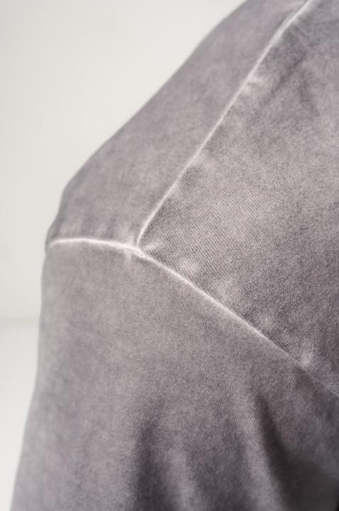Produktbild Nebbia Washed-off Heavyweight oversized T-Shirt Grind 370 - light grey (M)