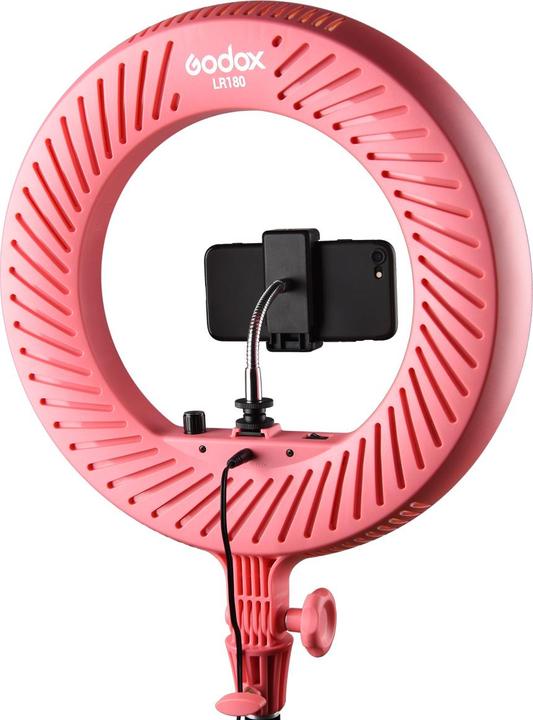 Actual product image Godox LR180 LED Ring Light Pink (Ring light)