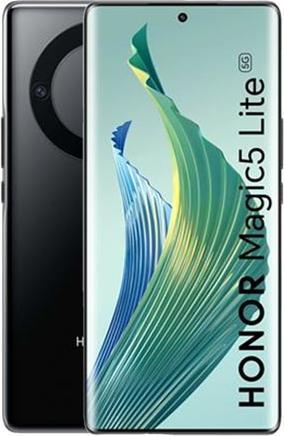 Produktbild Honor Magic5 Lite 5G (128 GB, Midnight Black, 6.67", Dual SIM, 5G)