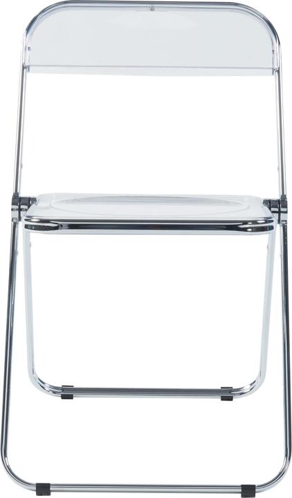 Actual product image En.Casa Klappstuhl Pornainen 4er Set Transparent