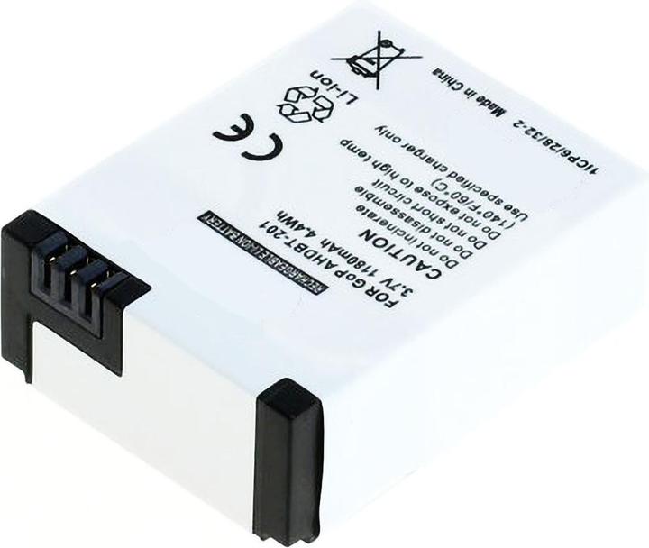 Produktbild AGI Akku kompatibel mit GoPro Hero 3|Hero 3+|1ICP7/26/33-2 (Kamera Akku)