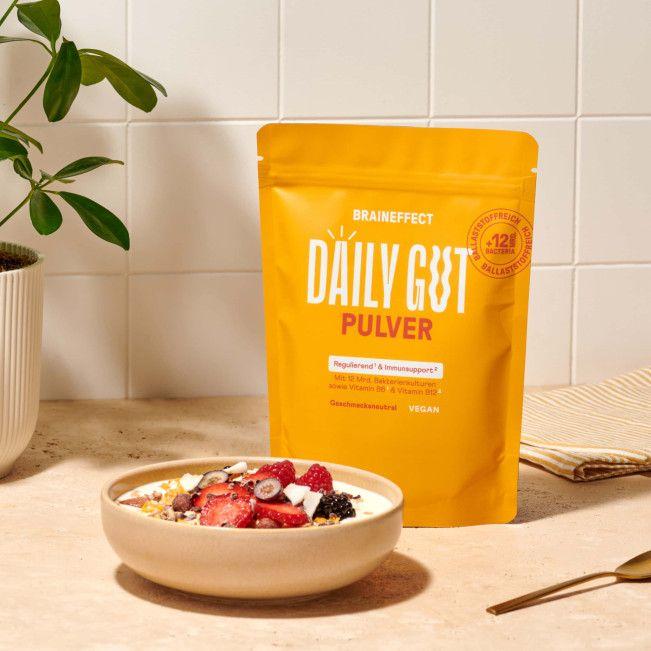 Actual product image Braineffect Daily Gut Powder (Neutral) - sachet (1 Piece, Powder, 240 g)