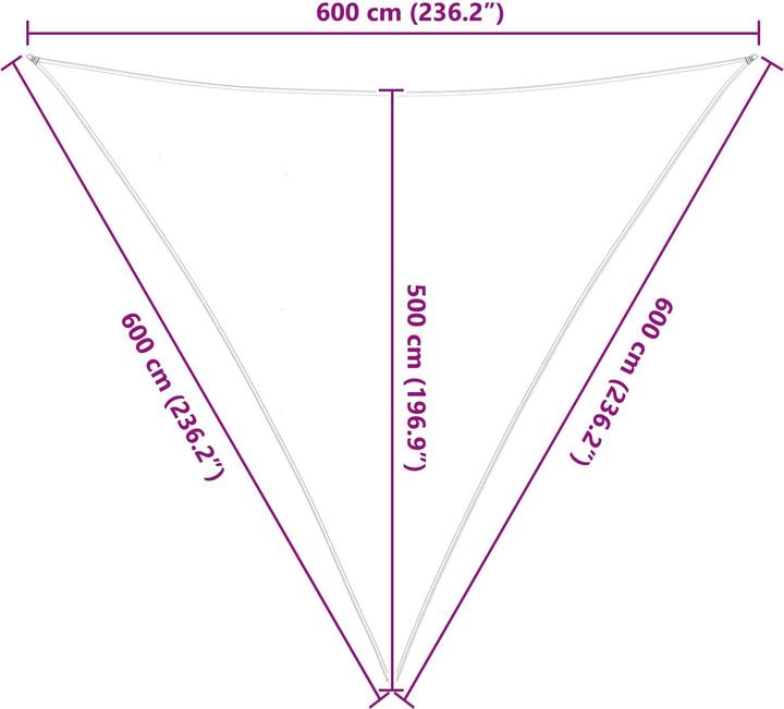 Produktbild vidaXL Outdoor Sonnenschutz Markise (600 x 600 cm)
