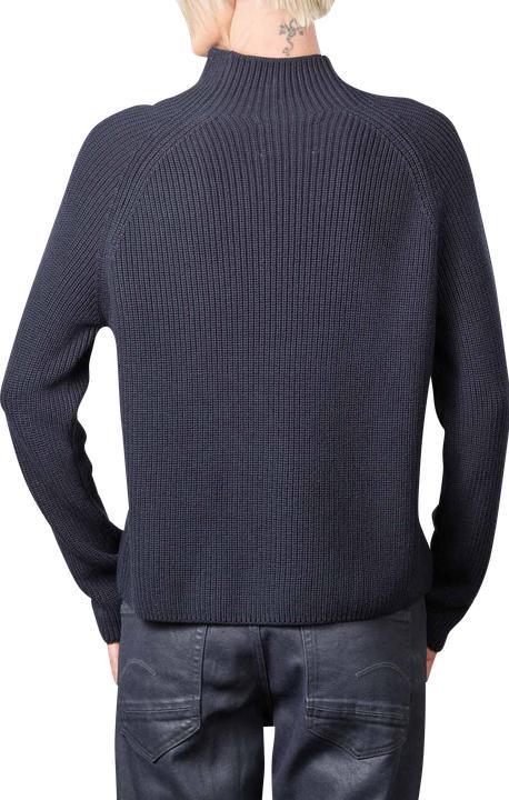 Image du produit Marc O'Polo Long Sleeve Pullover Stand-Up Collar Deep Blue S (XL)