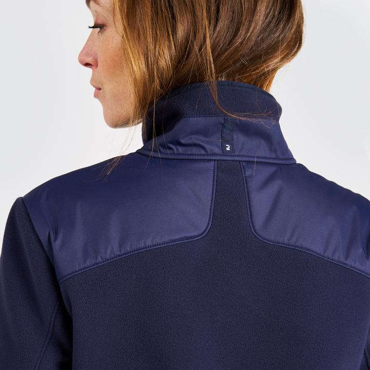 Actual product image Tribord Fleece jacket sailing ladies warm 500 blue (XXL)