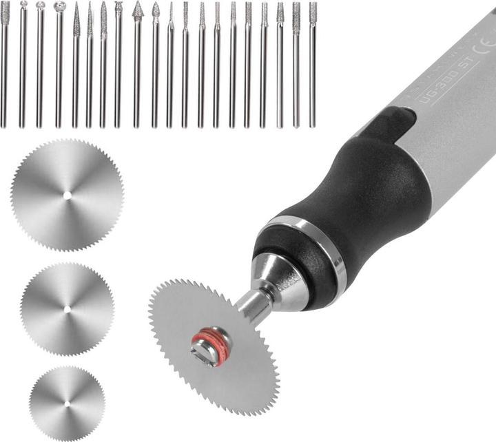 Image du produit DriSubt Stylo à graver USB UG-300 ST avec graveur rechargeable 8 W | Stylo à graver