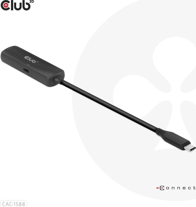 Produktbild Club 3D CAC-1588 (USB-C, 2 Ports)